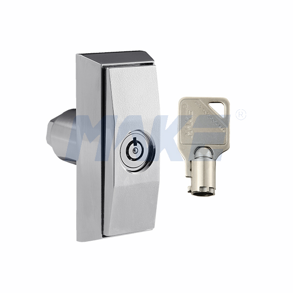 high quality vending machine T handle lock with standard pop-out cylinder
