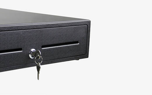 What are the types of MAKE cash box locks?