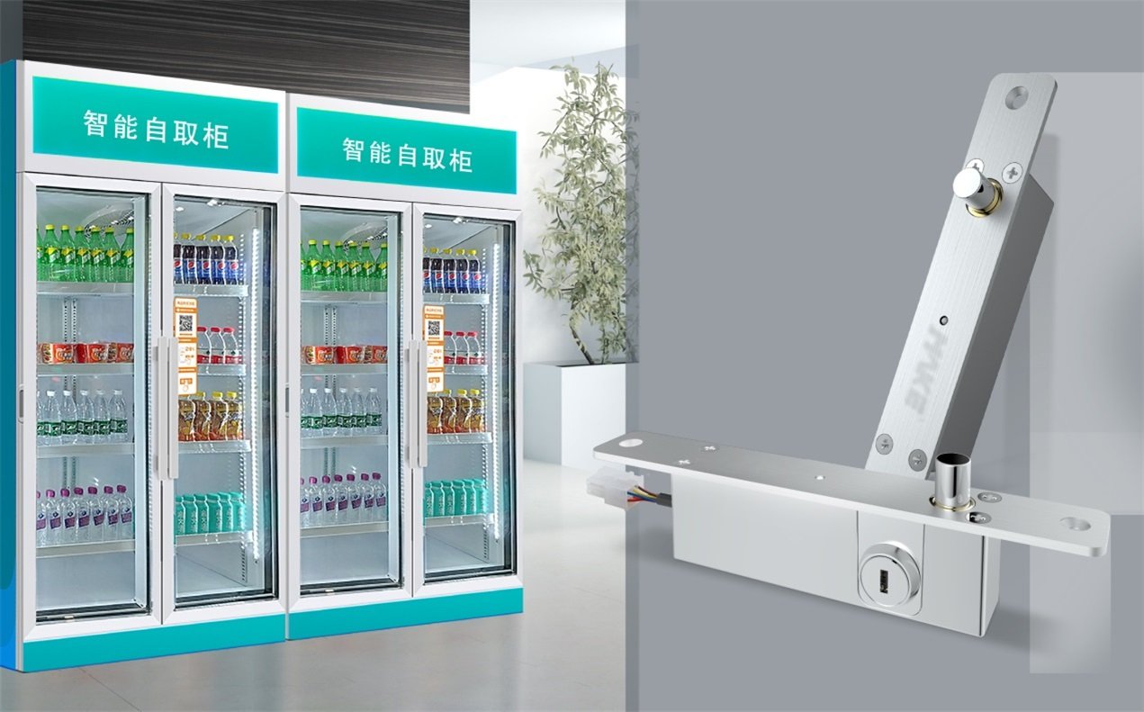 How do commercial smart fridge locks help businesses save costs?